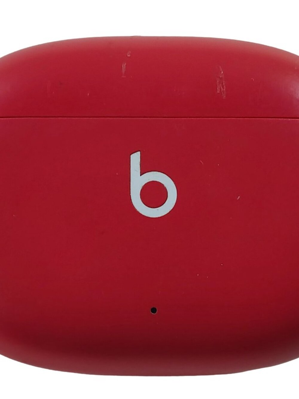 Red Beats By Dre Studio Buds Charging Case NO EARPBUDS CASE ONLY